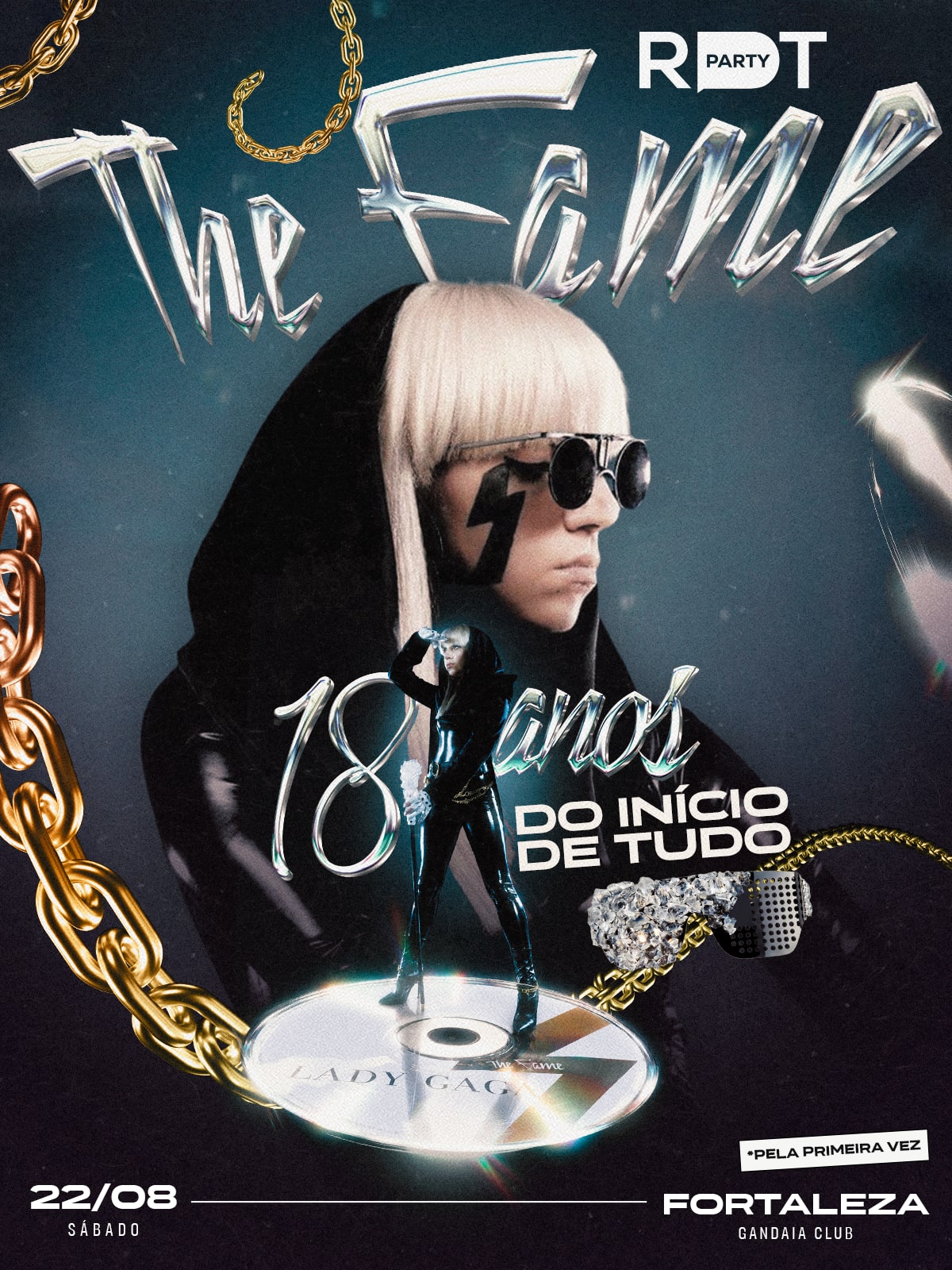 Rdt Party: The Fame Em Fortaleza | Gaga | 22.08