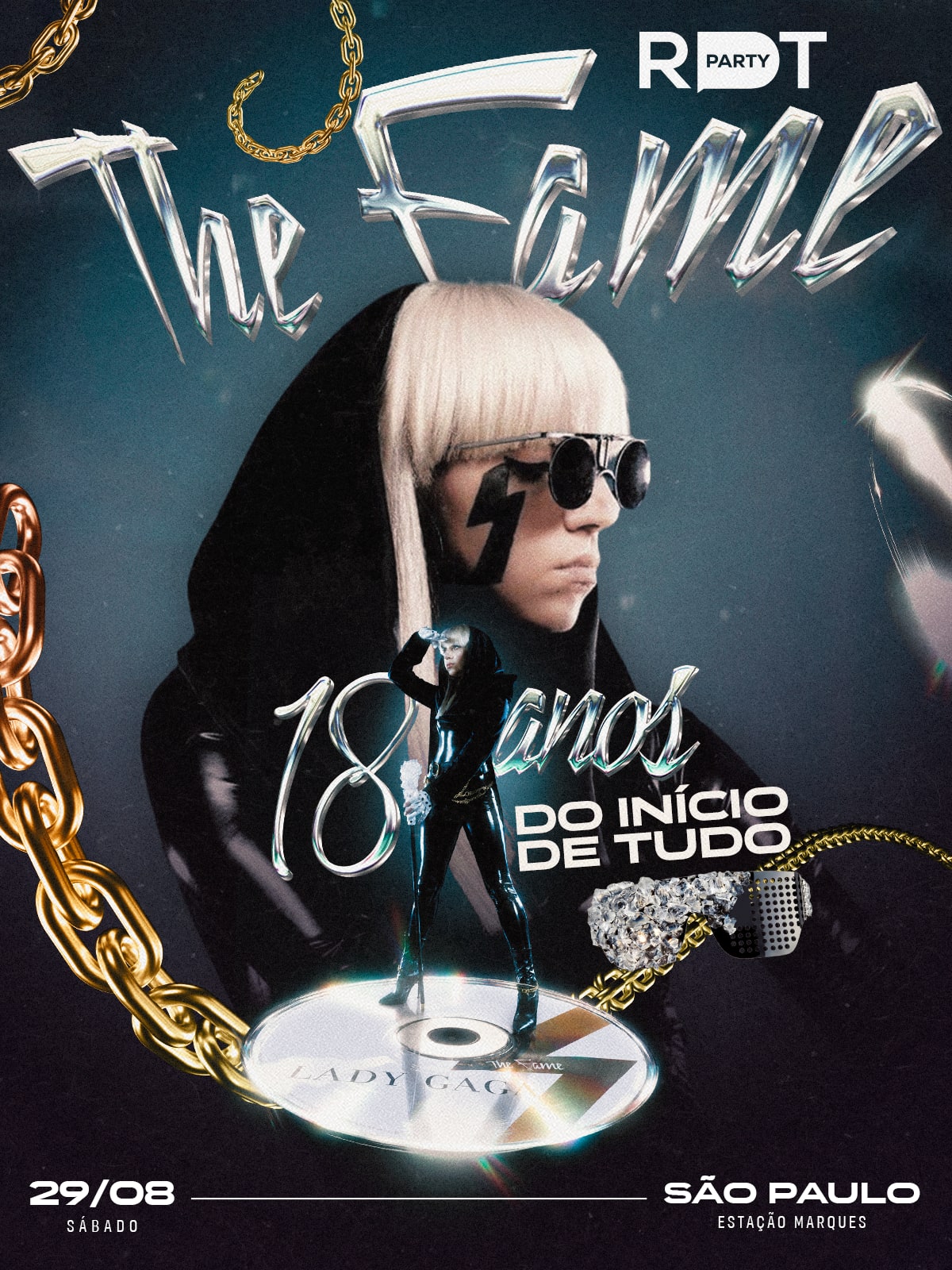 Rdt Party: The Fame Em São Paulo | Gaga | 29.08