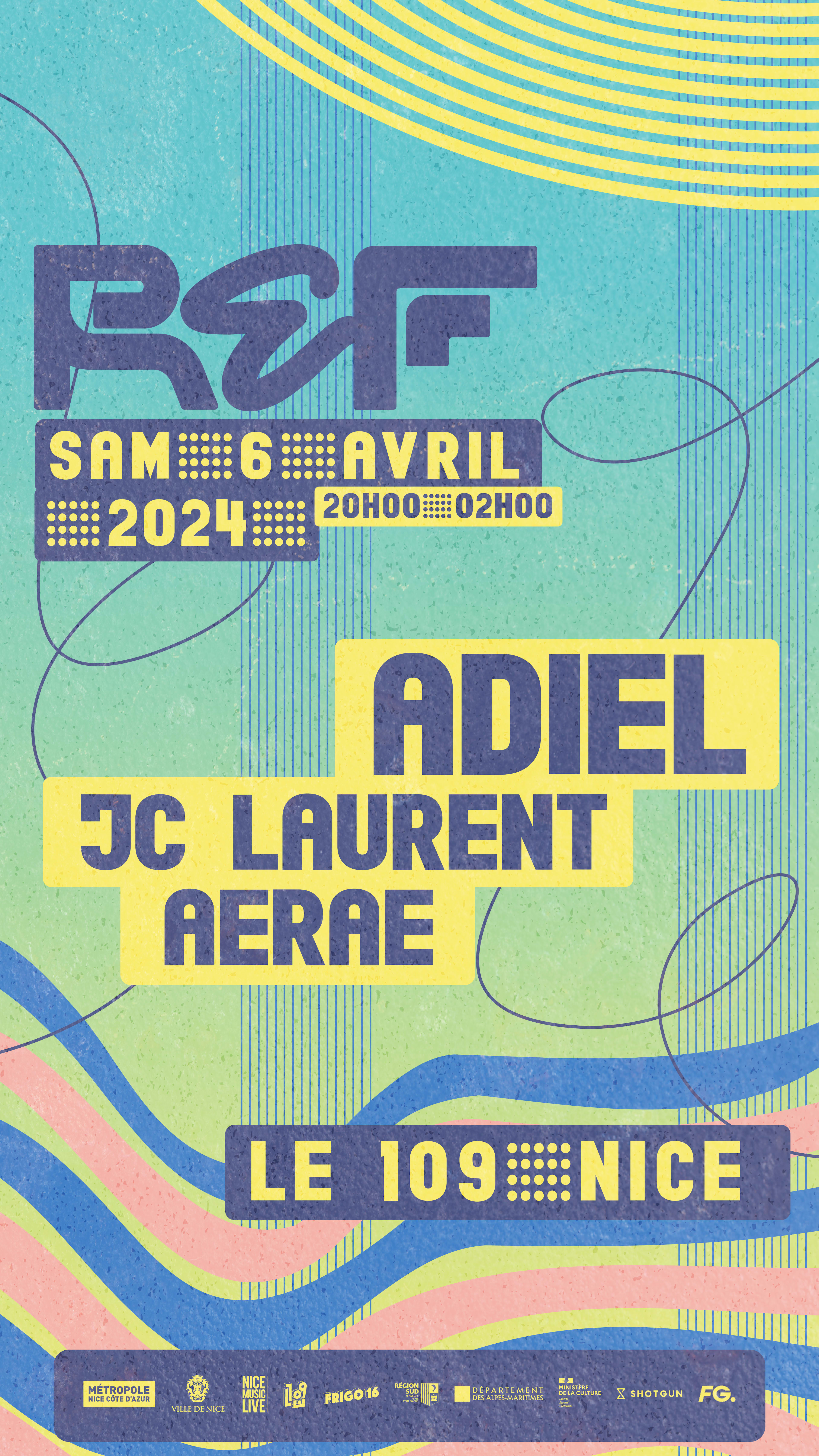 Ref Presents • Samedi 06 Avril • Grande Halle - Le 109