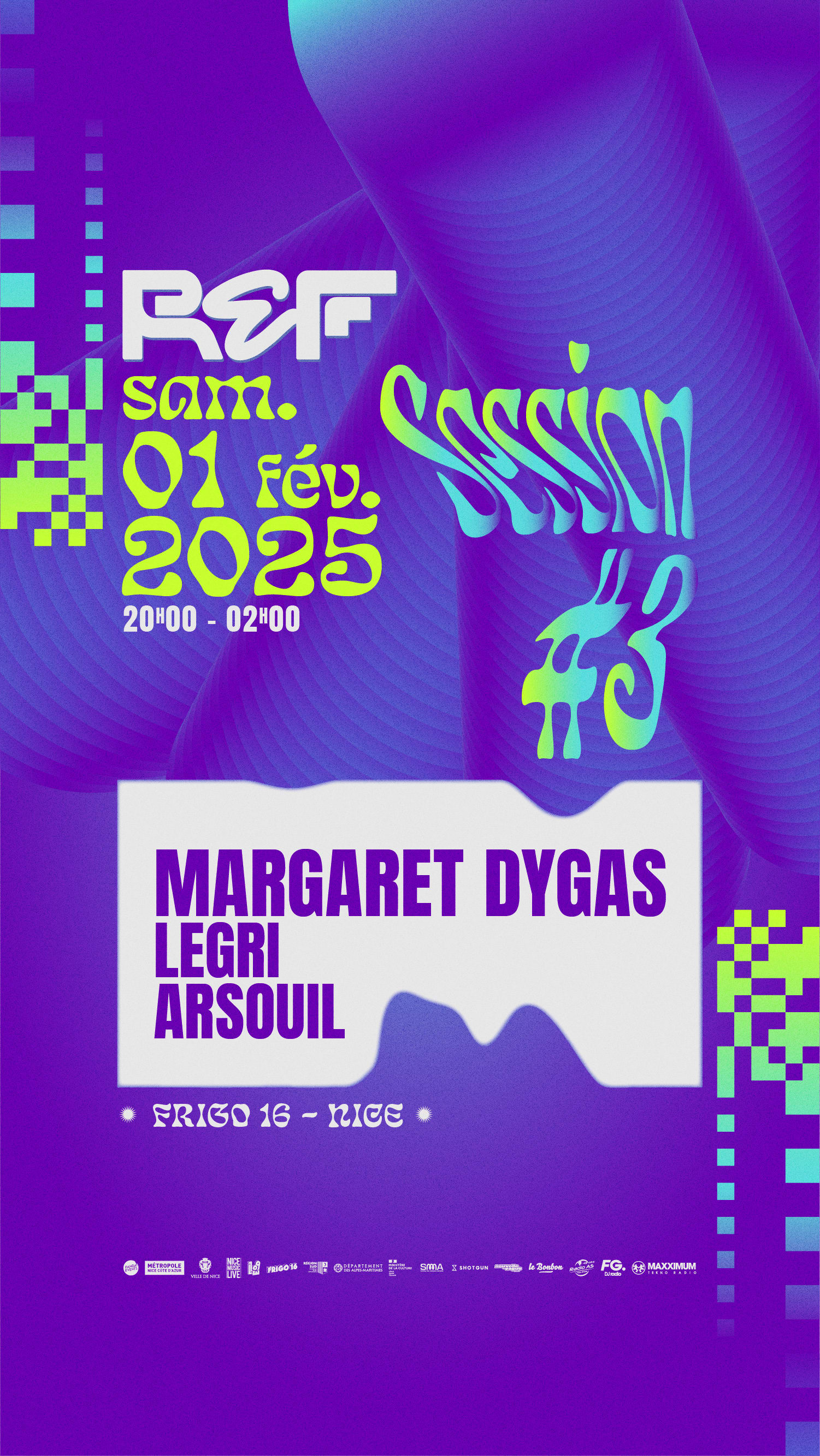 Ref Session #3 / Margaret Dygas / Sam. 01 Février Frigo 16