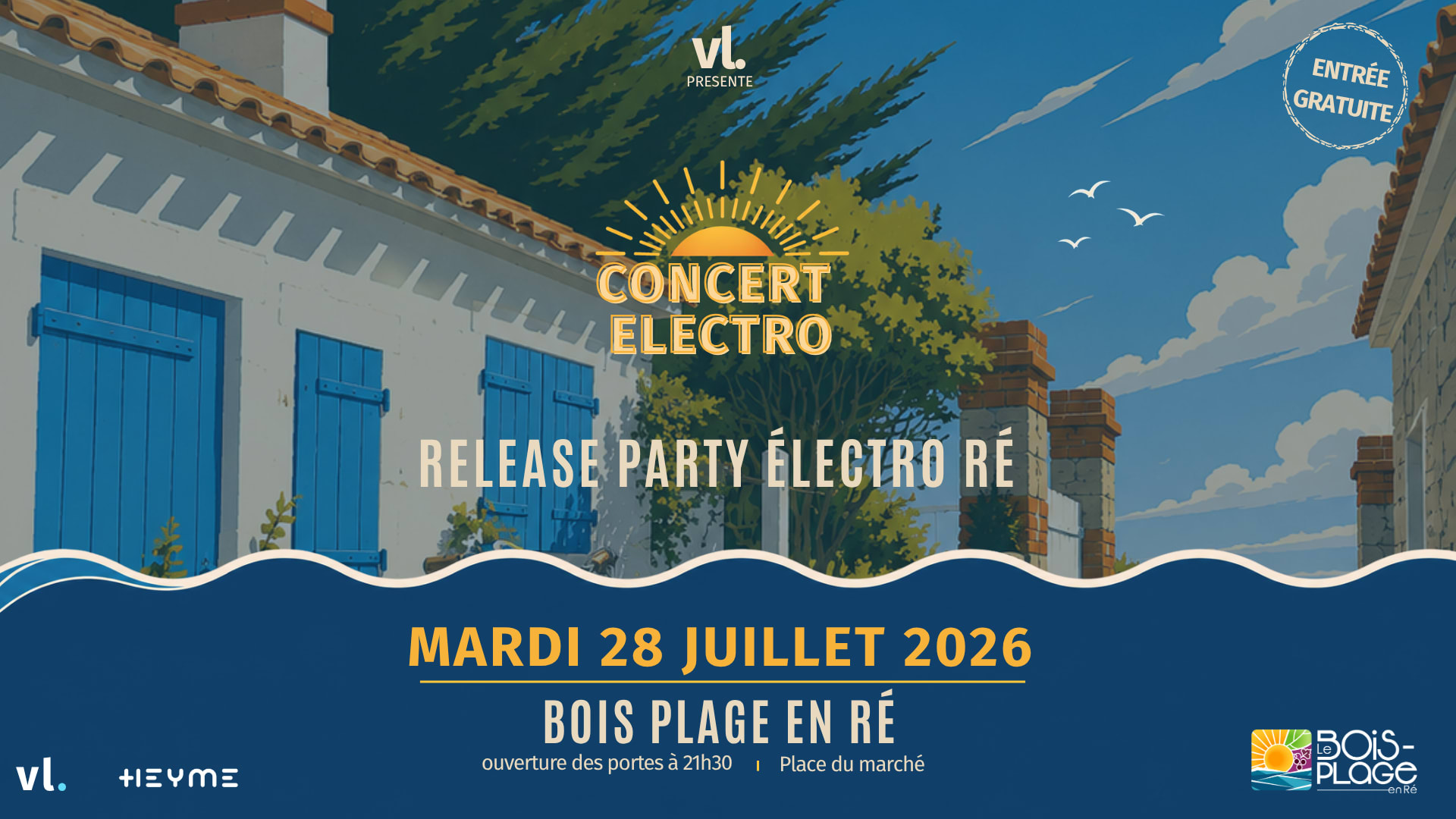 Release Party Électro Ré - Bois-Plage-En-Ré