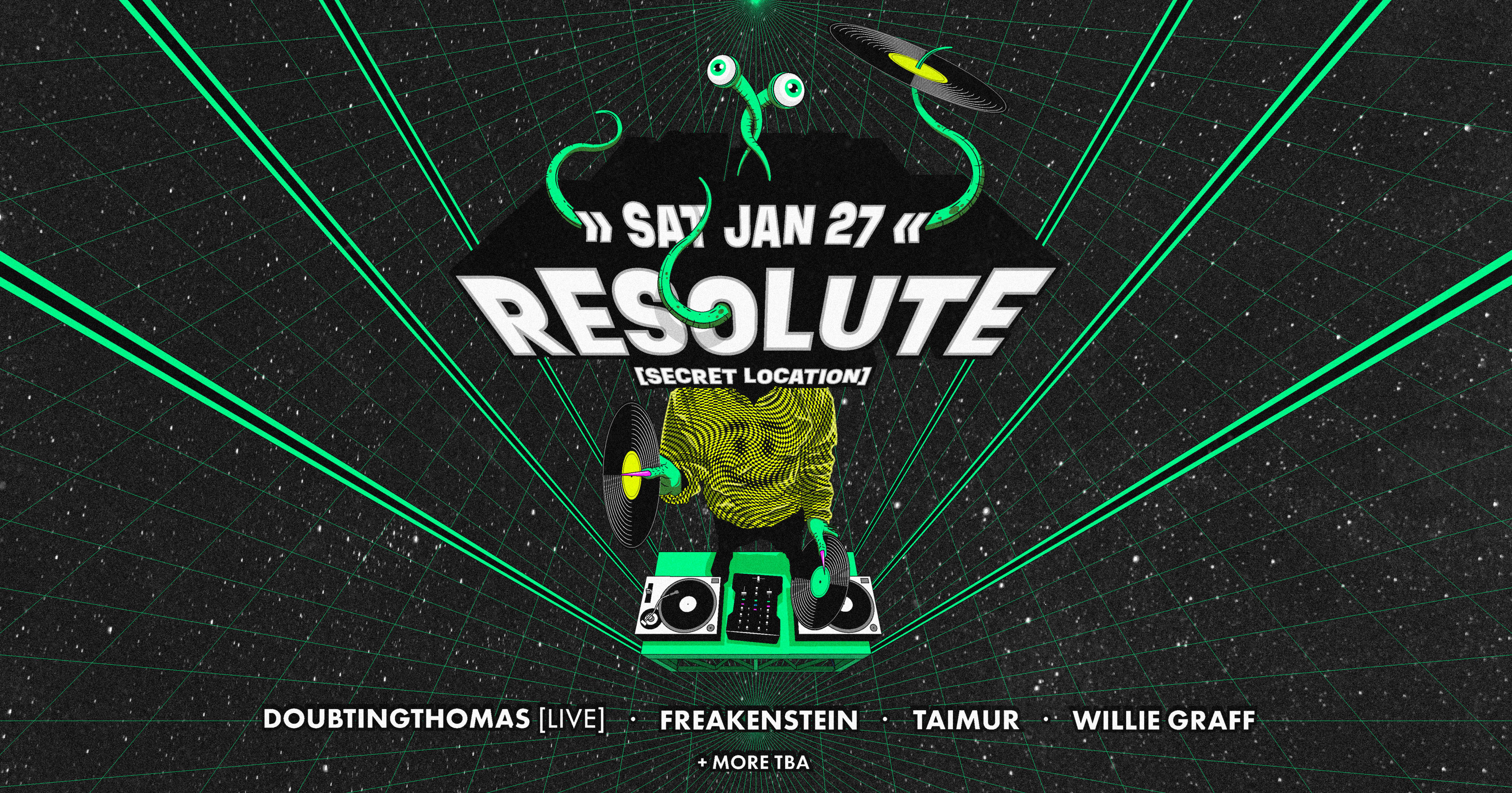 Resolute With Doubtingthomas Live, Freakenstein + More