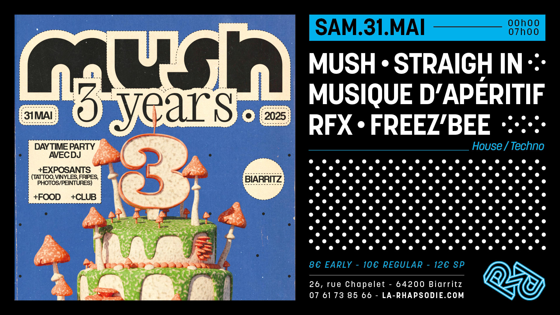 Mush 3 Years