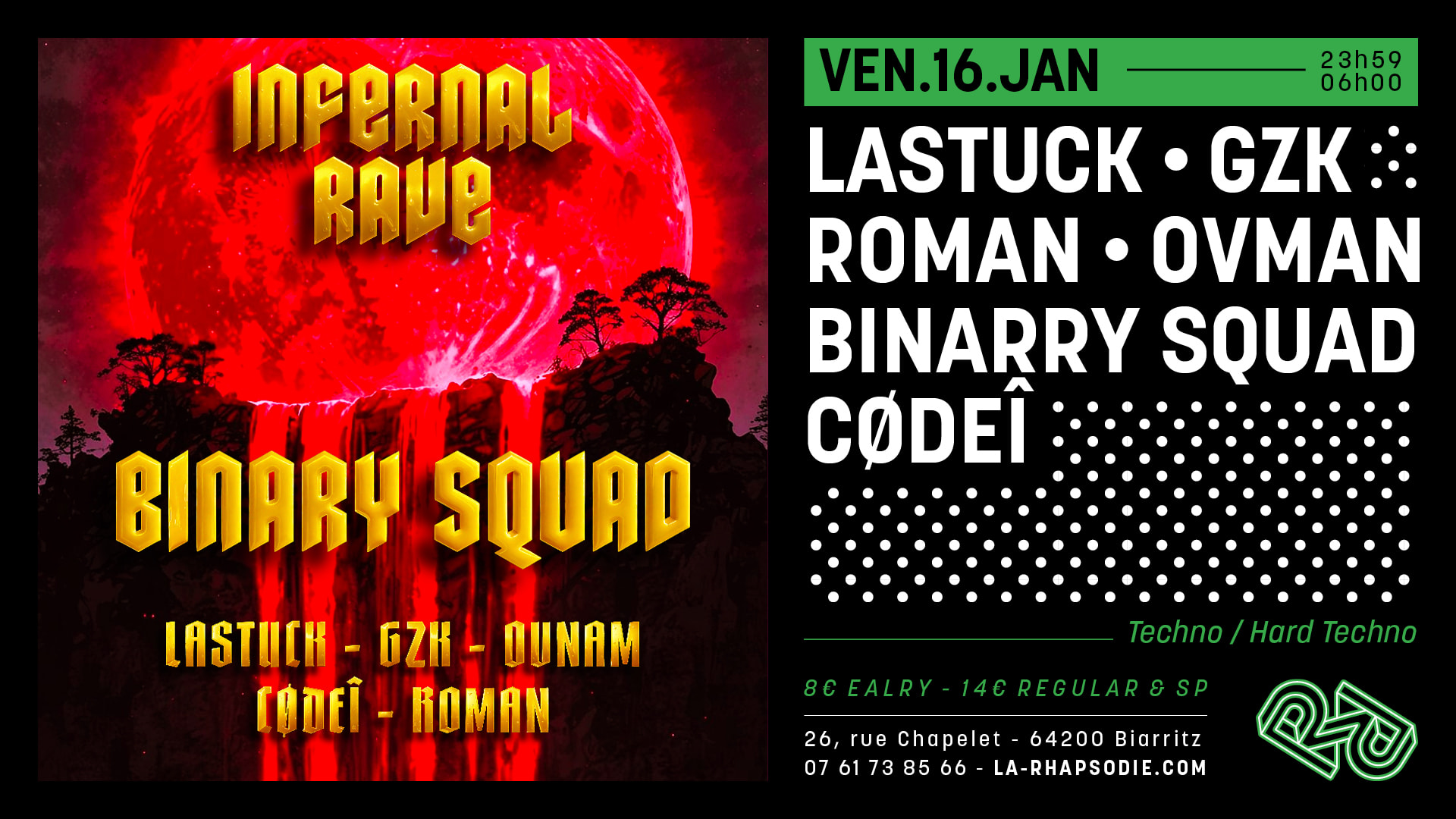 Infernal Rave : Binary Squad