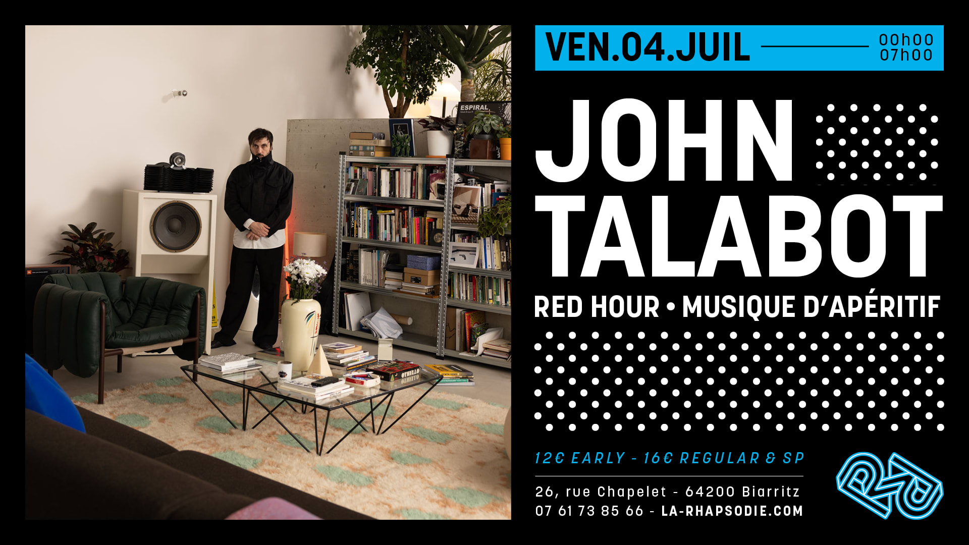 John Talabot • Musique D'aperitif • Red Hour