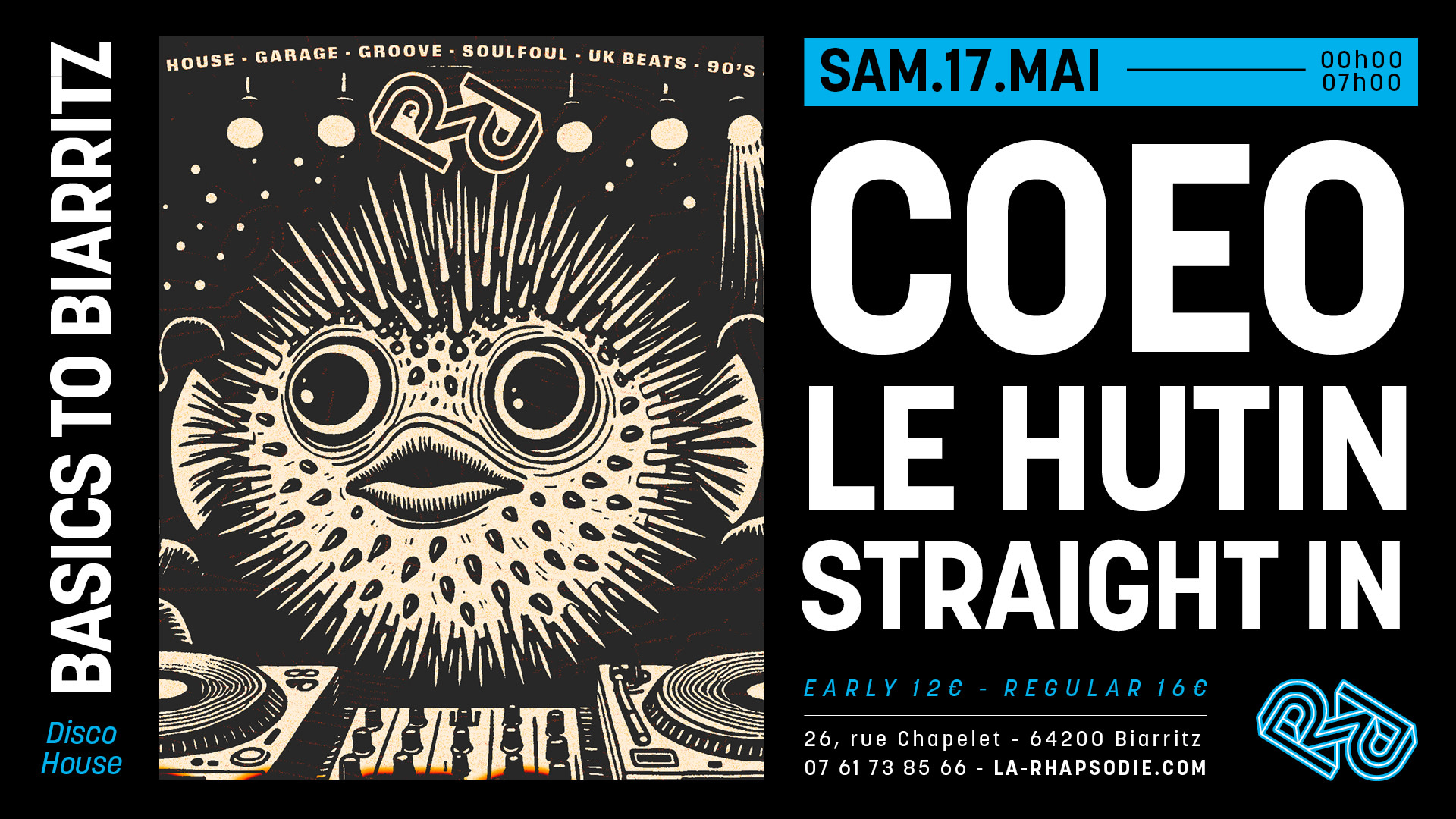 Basics To Biarritz : Coeo • Le Hutin • Straight In