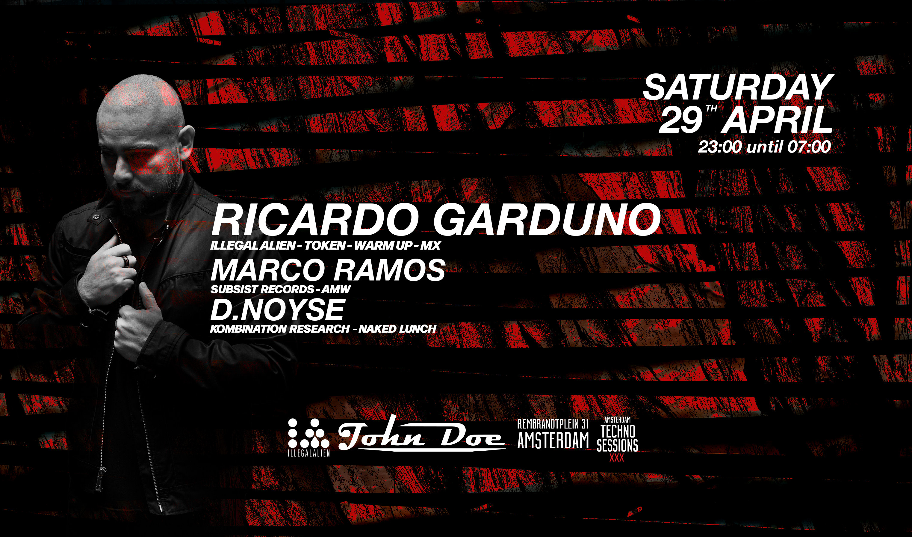 Amsterdam Techno Sessions W/ Ricardo Garduno - MX