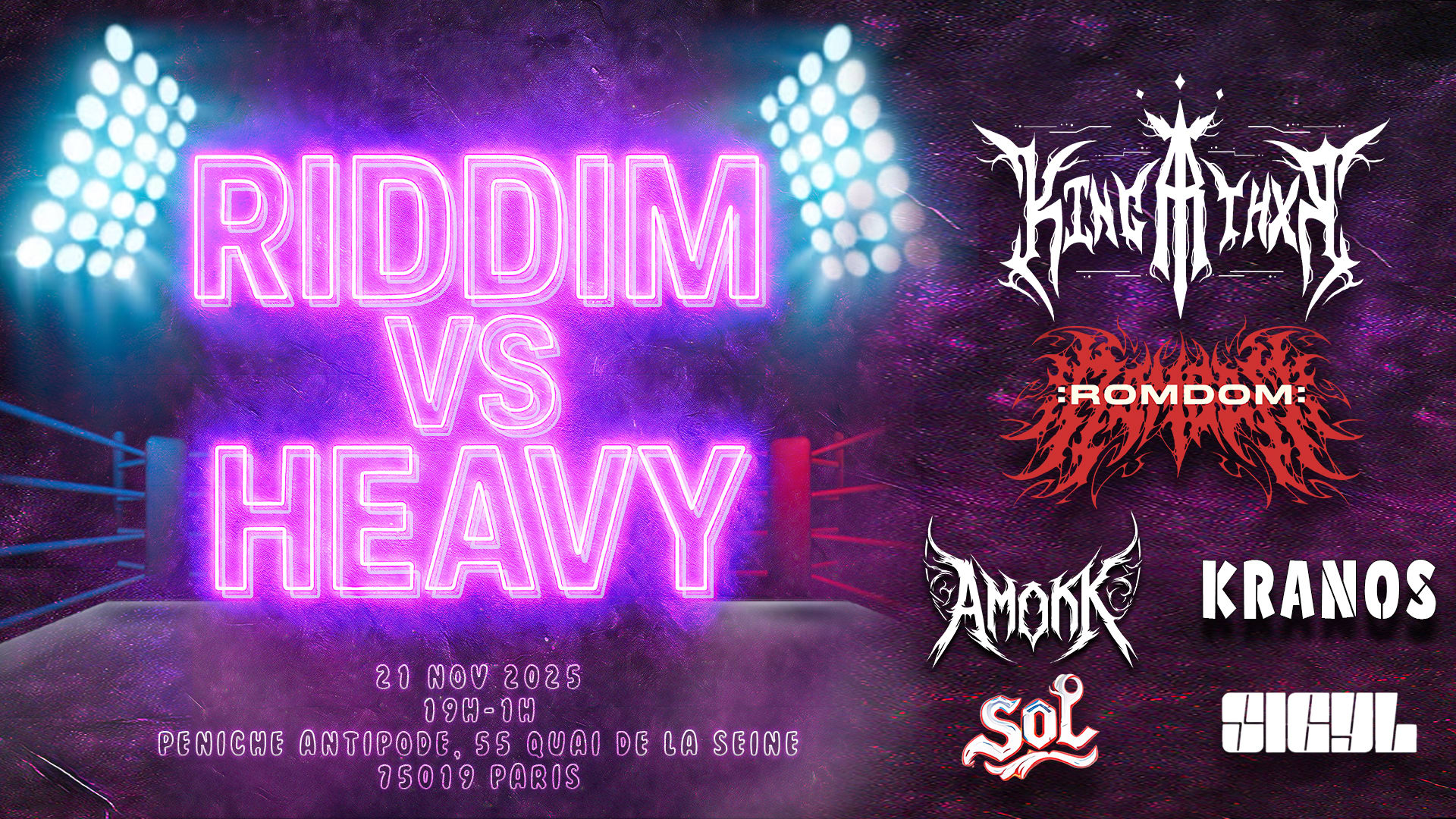 Riddim Vs Heavy (1st Round)