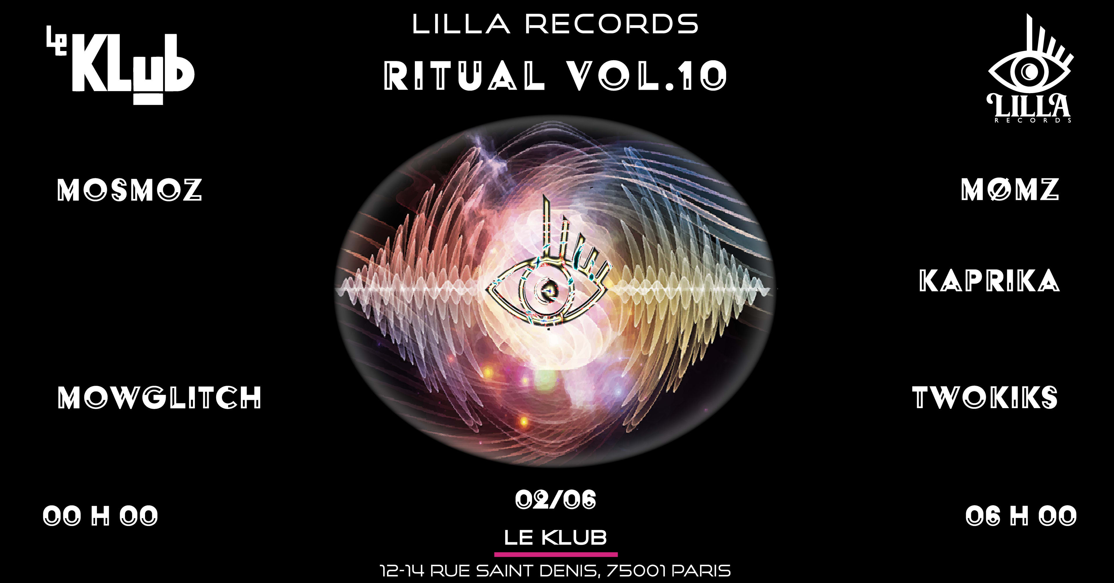 Ritual #Vol.10 @Leklub - Paris 02.06.2023