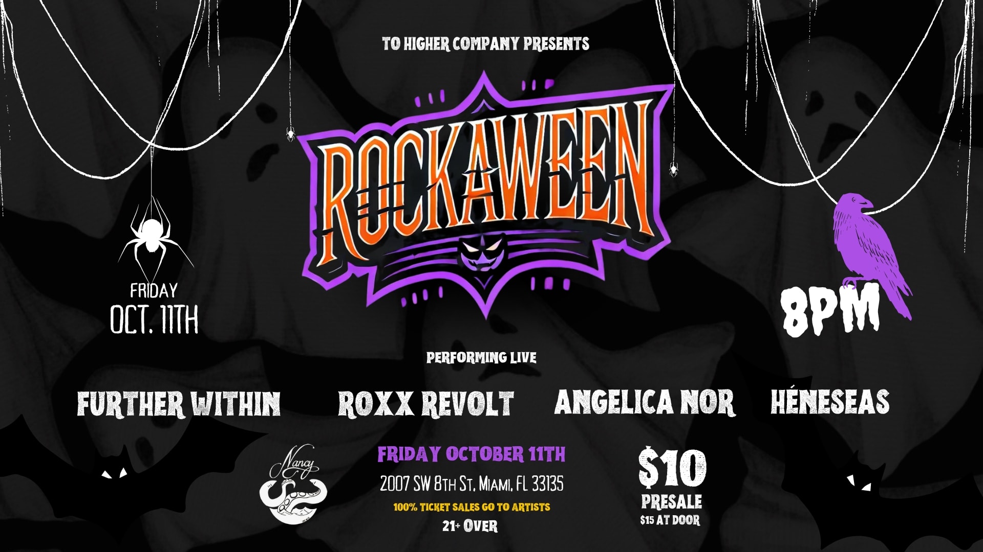 Rockaween! W Furtherwithin+Roxx Revolt +Héneseas+Angelicanor