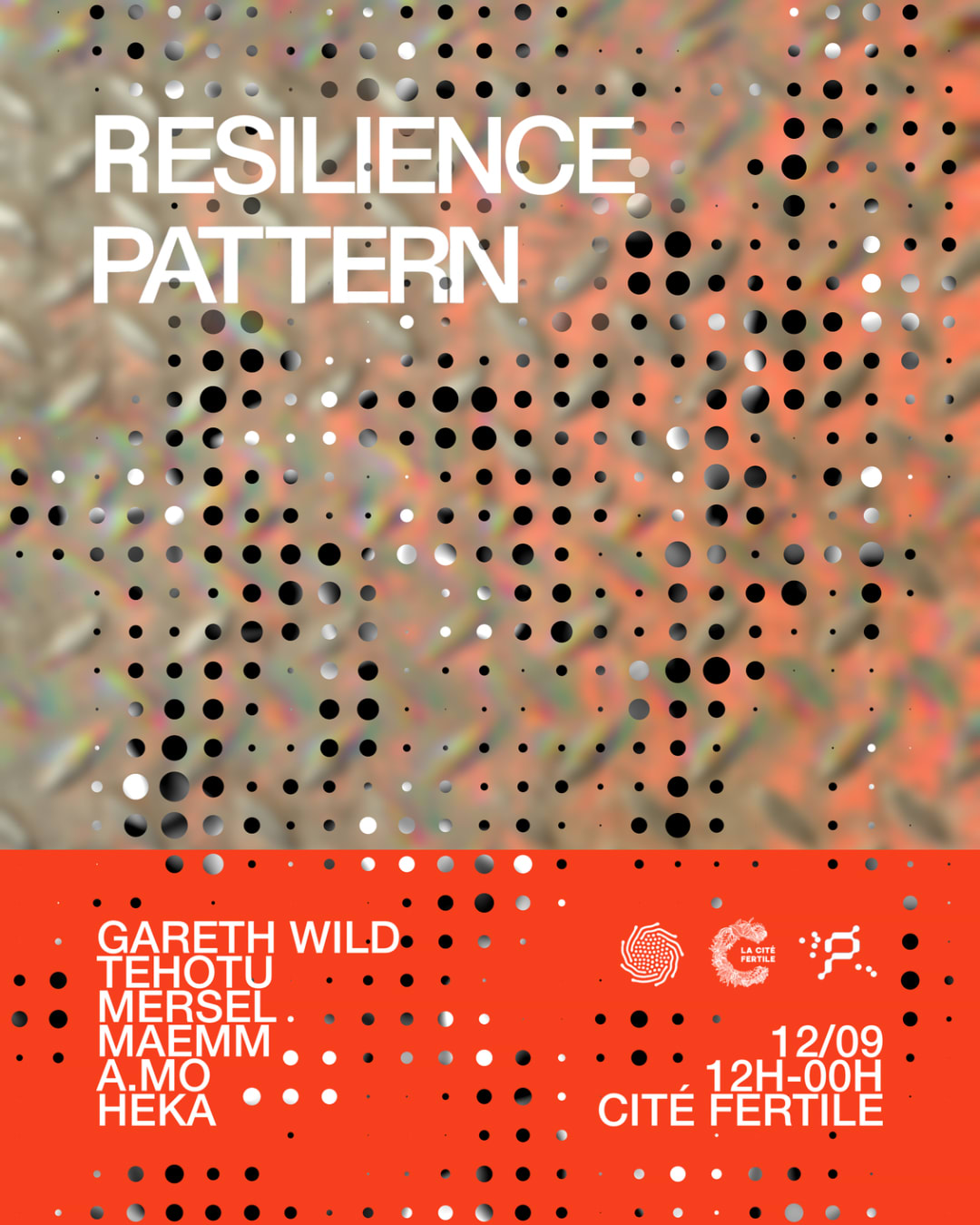 Résilience X Cité Fertile Invites Pattern - Warehouse Day