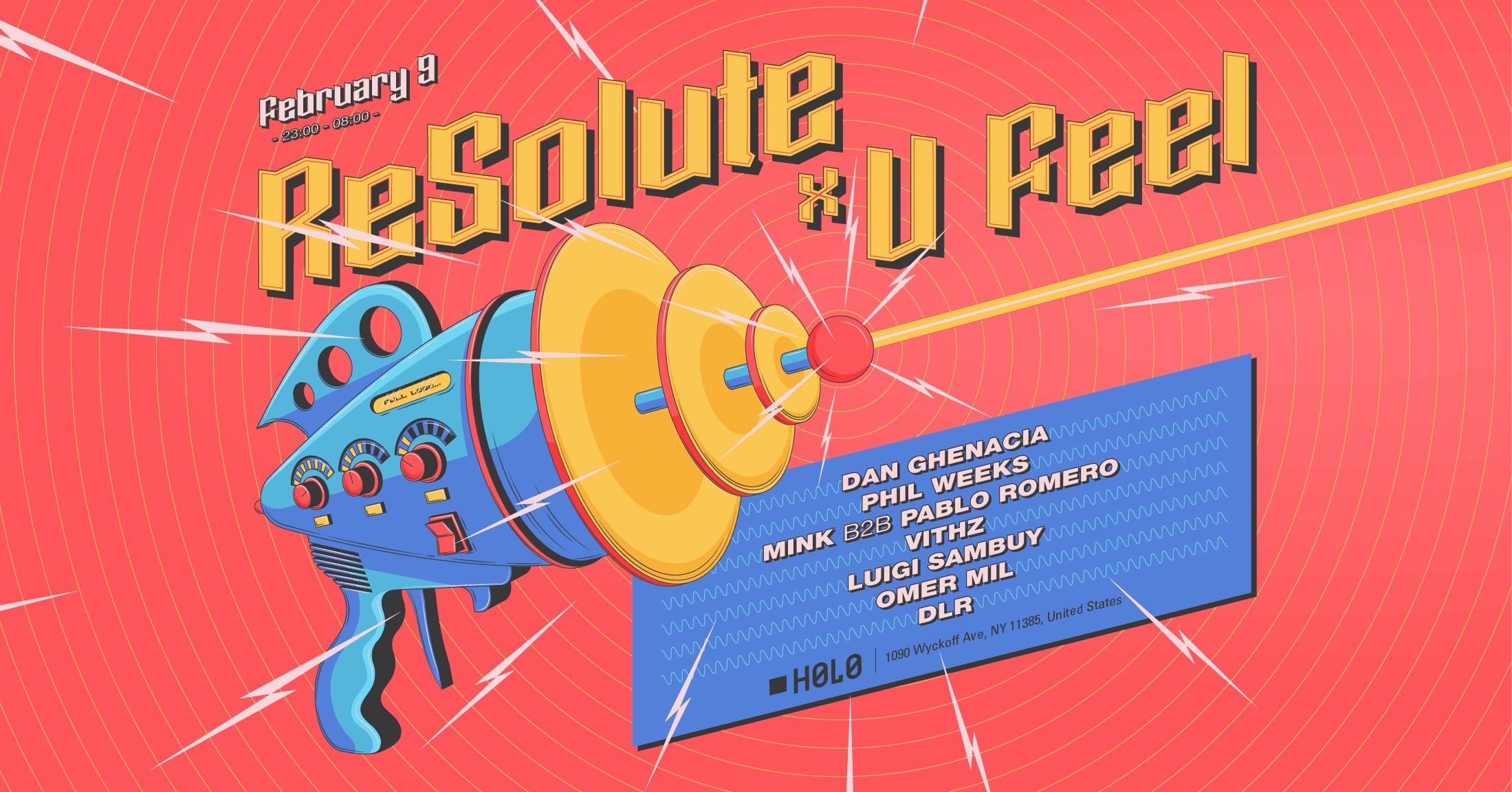 Resolute X U Feel W/ Dan Ghenacia, Phil Weeks + More