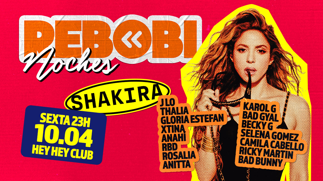 Rebobi Noches - Shakira & Latinas