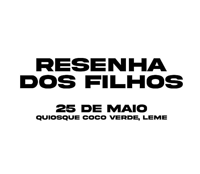 Resenha Dos Filhos