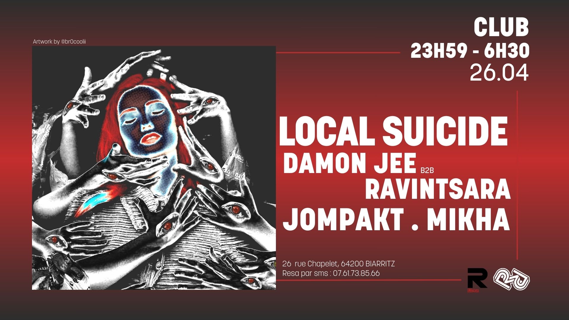 La Rhapsodie X Resonance Live : Local Suicide