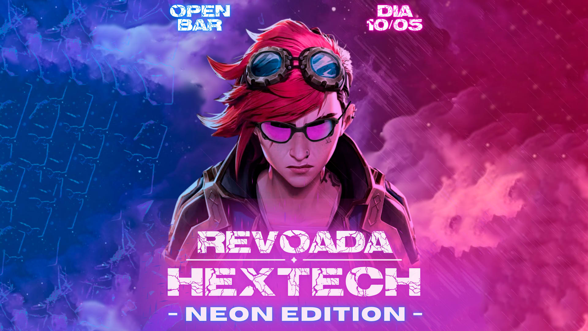 Revoada Hextech - Neon Edition