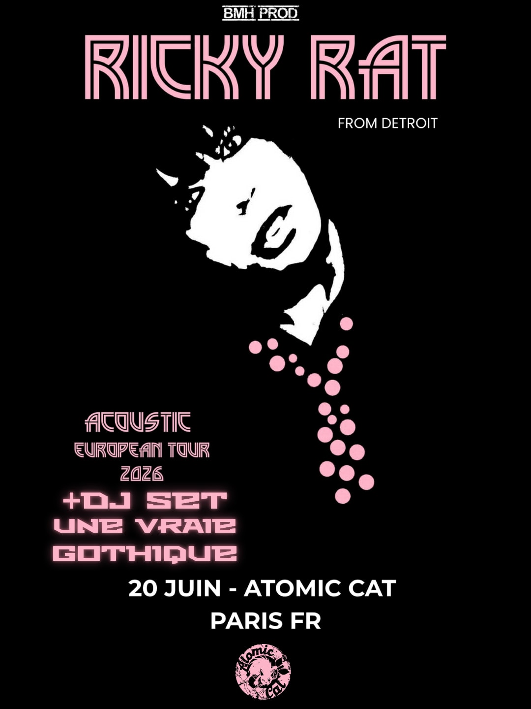 Ricky Rat + Dj Set Une Vraie Gothique