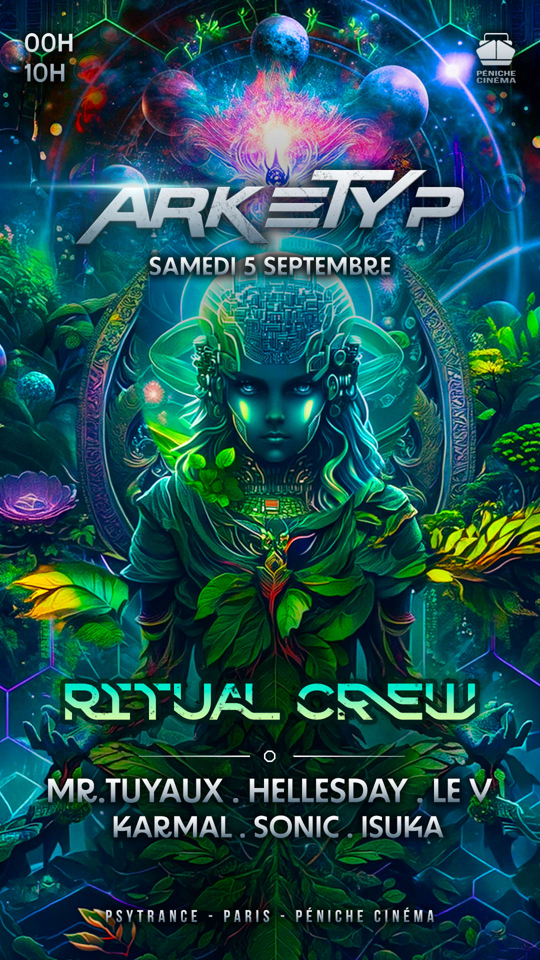 Arketyp: Ritual Crew + After [00h > 10h]