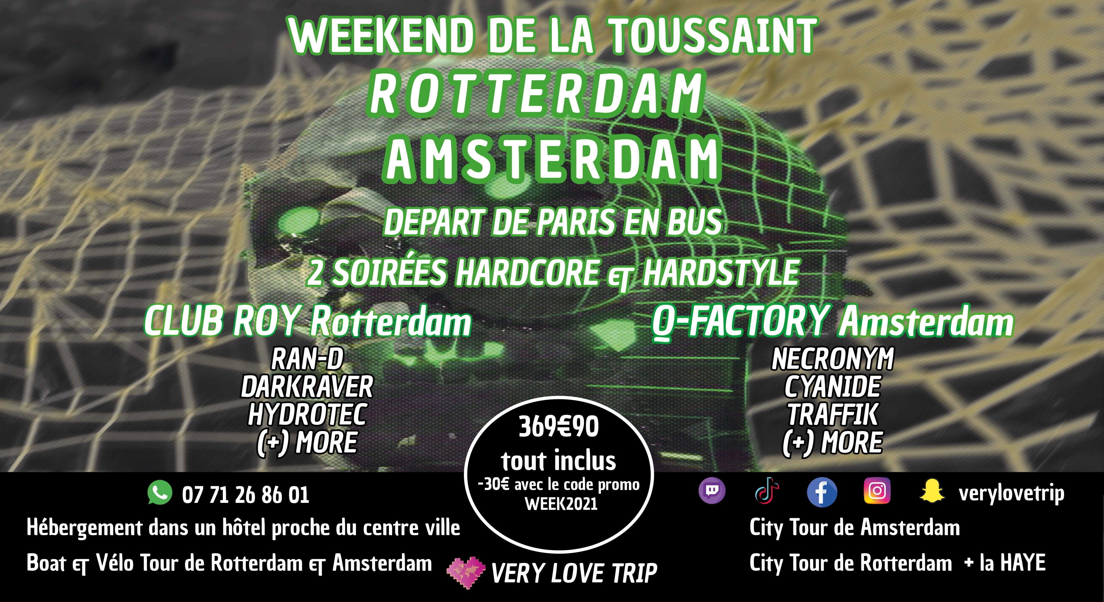 Very Love Trip Weekend Festival À Rotterdam & Amsterdam