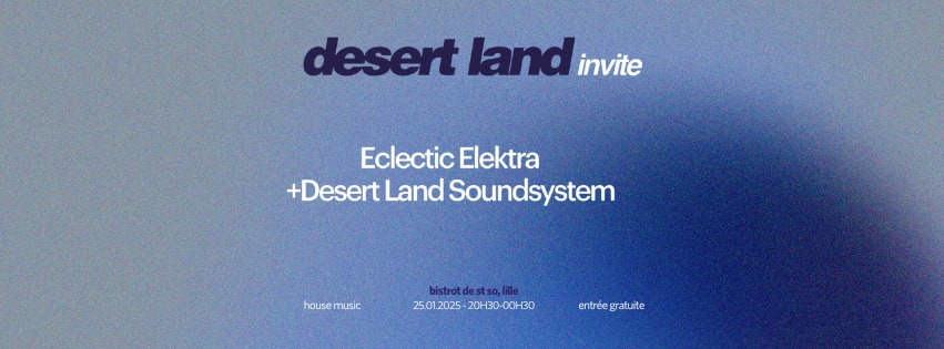 Desert Land Invite Eclectic Elektra