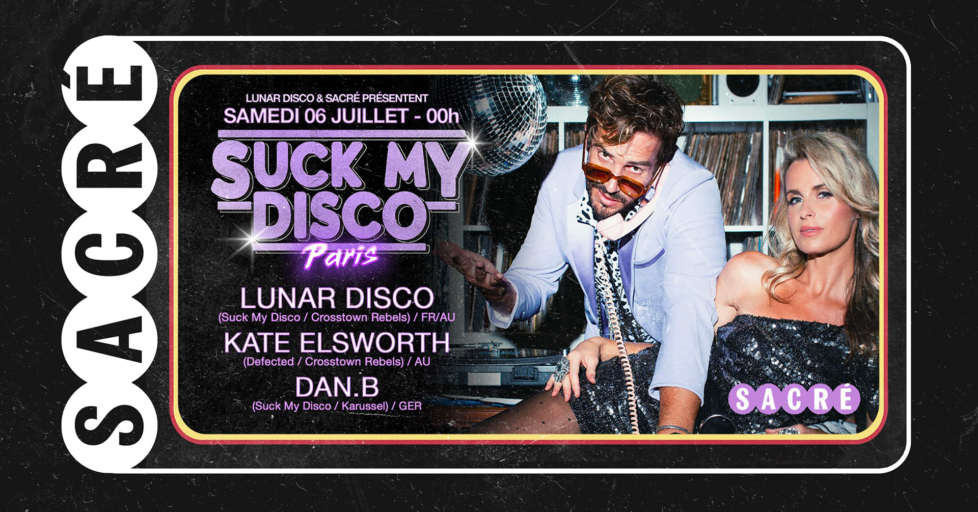 Sacré Présente Suck My Disco