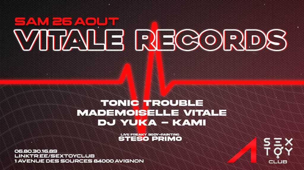 Vitale Records Au Sextoyclub W/ Tonic Trouble, Kami & More..