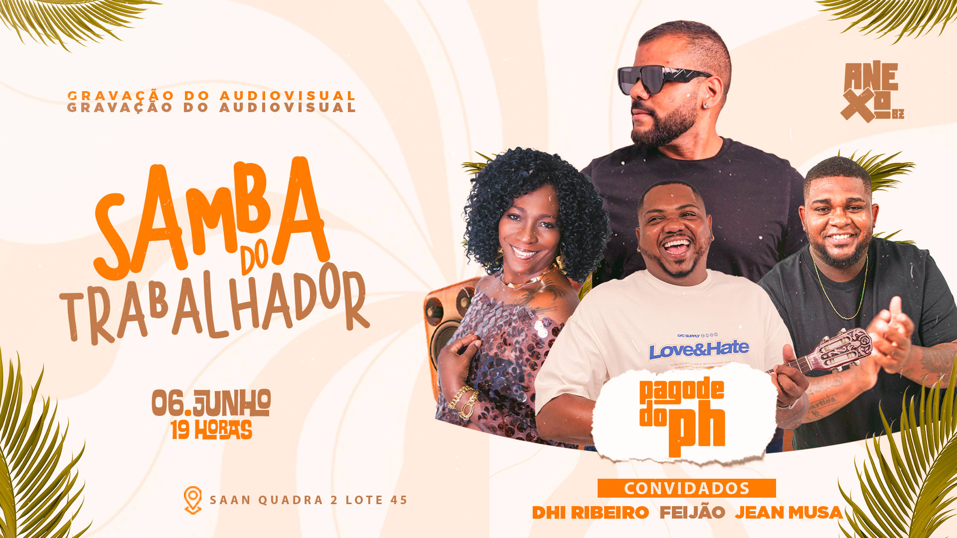 Gravação Audiovisual - Samba Do Trabalhador - Pagode Do Ph