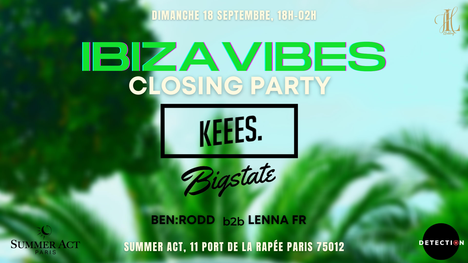Ibiza Vibes Party Boat X Summer Act Closing W/ Keees