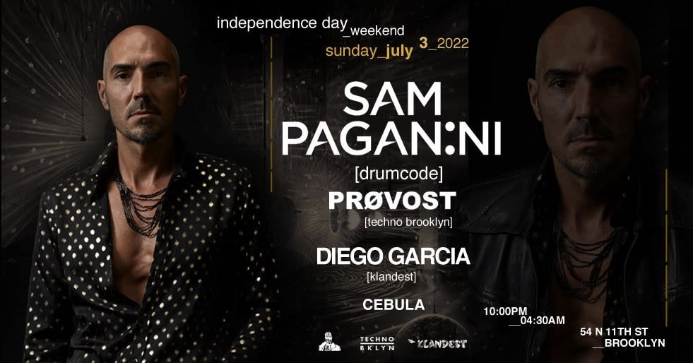 Sam Paganini / Prøvost / Diego Garcia