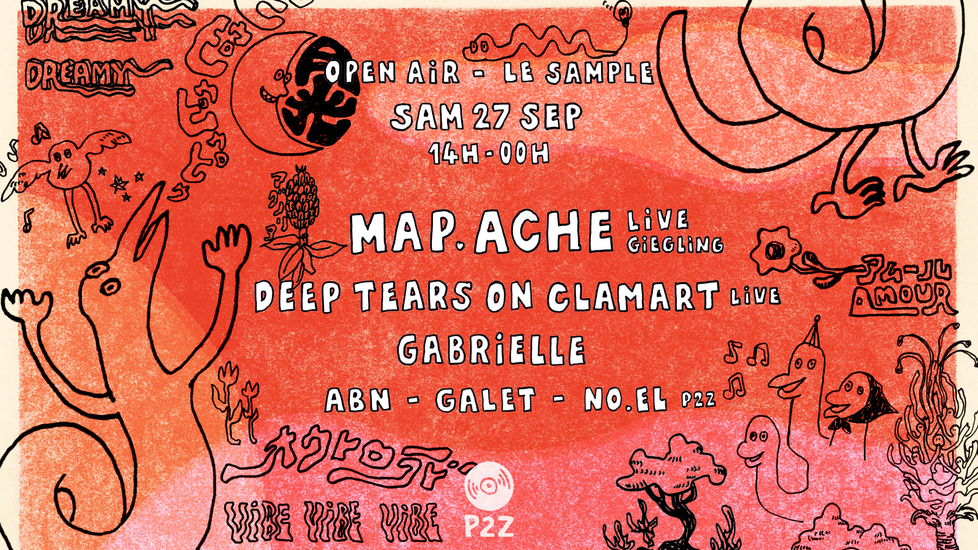 P2z - Map.Ache Live (Giegling), Dtoc Live, Gabrielle & P2z