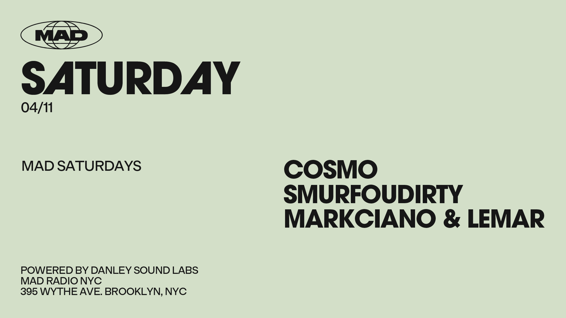 Cosmo / Smurfoudirty / Markciano & Lemar