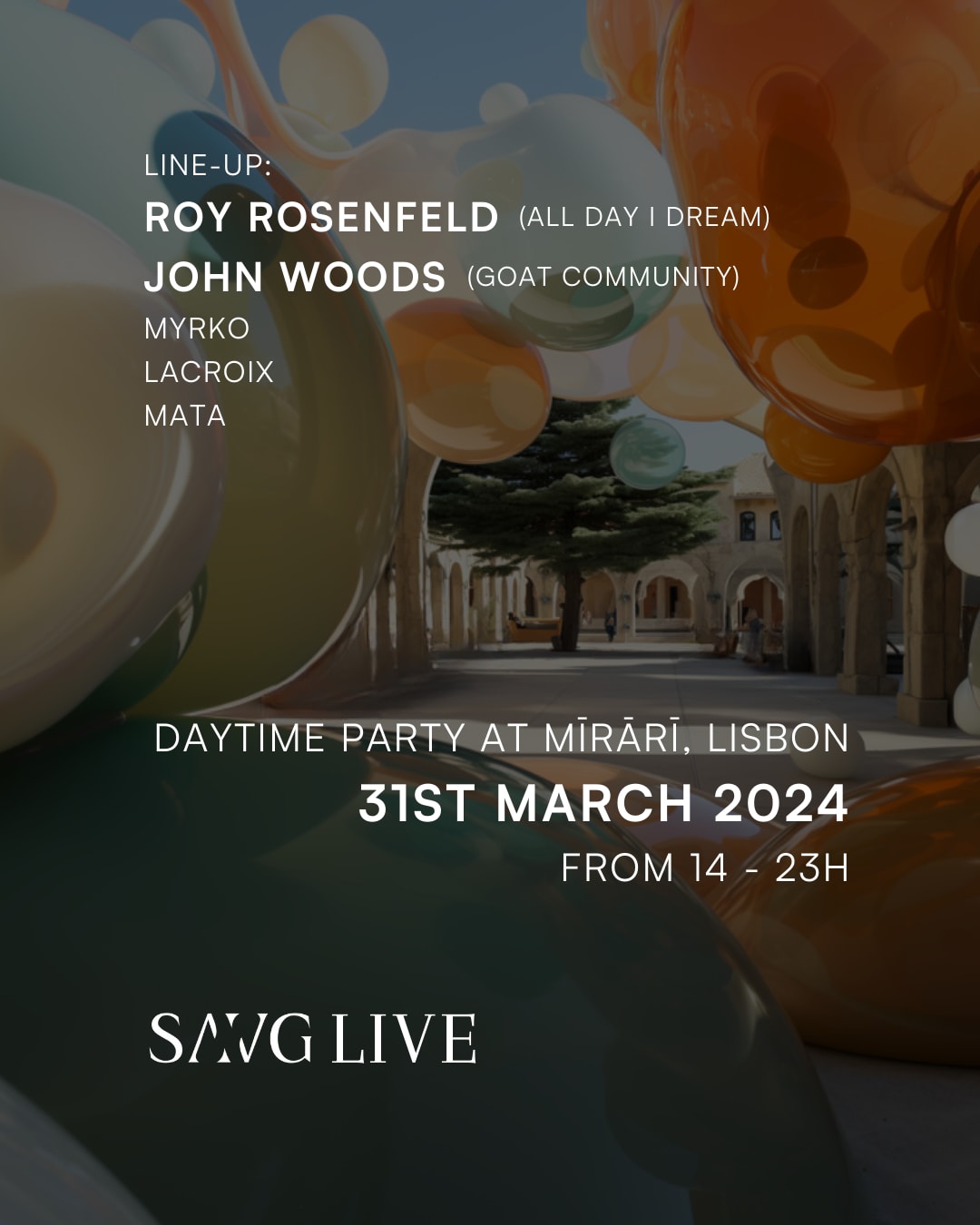 Savg Live - Mirari, Lisbon
