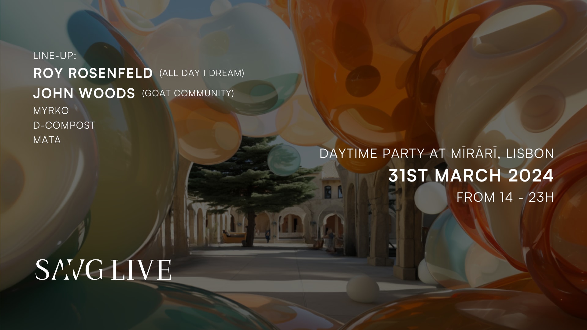 Savg Live - Mirari, Lisbon