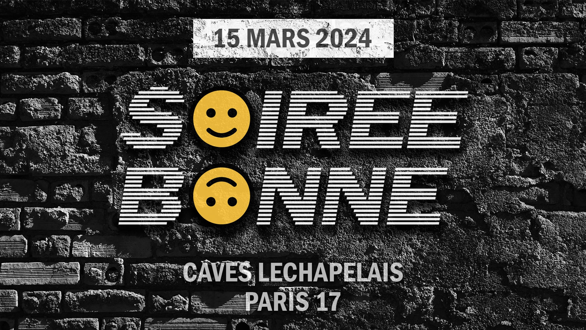 Soirée Bonne // Paris 17 // Techno, Hard Techno, Industrial