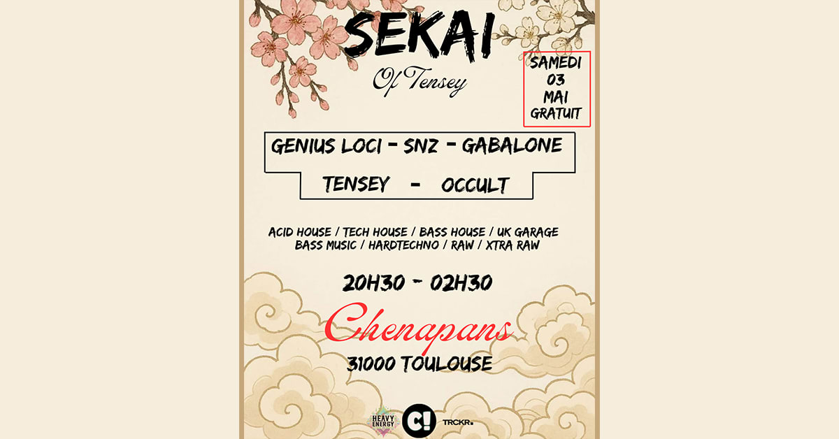 Sekai Of Tensey - House, Uk, Hard Music