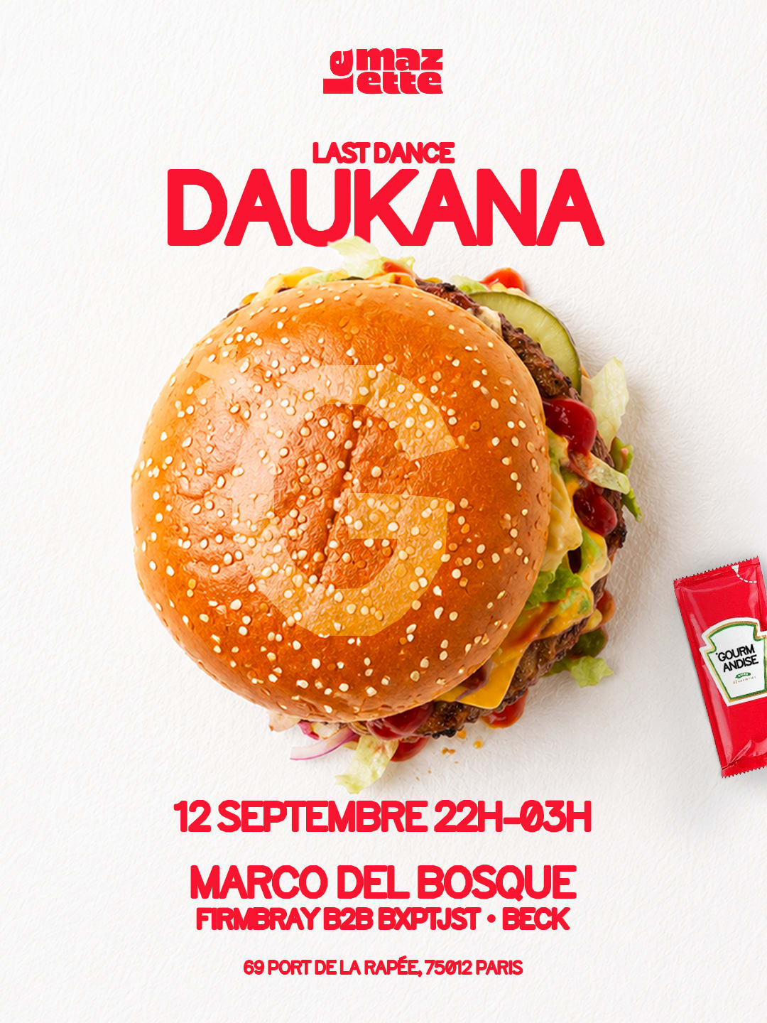 Last Dance Daukana By Gourmandise