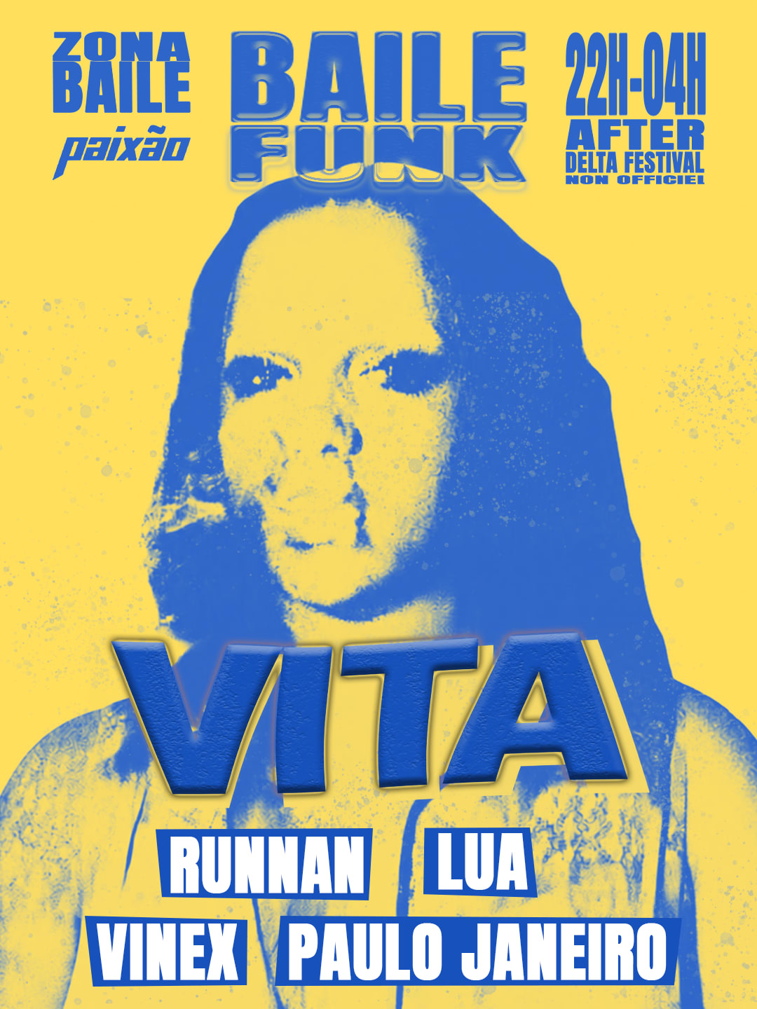 Paixão Party X Zona Baile - Invite Vita, Lua, Runnan, Vinex