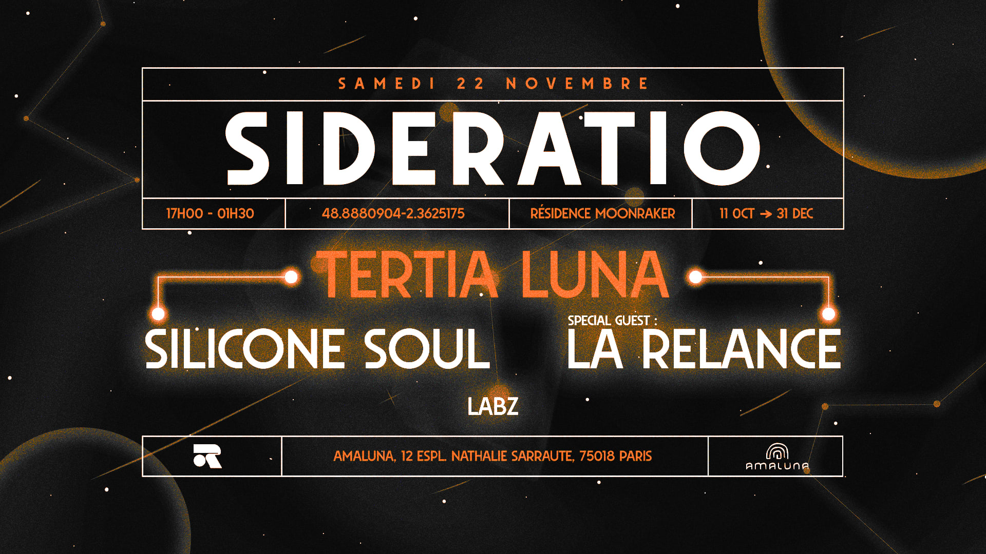 Sideratio - Tertia Luna : Silicone Soul & La Relance