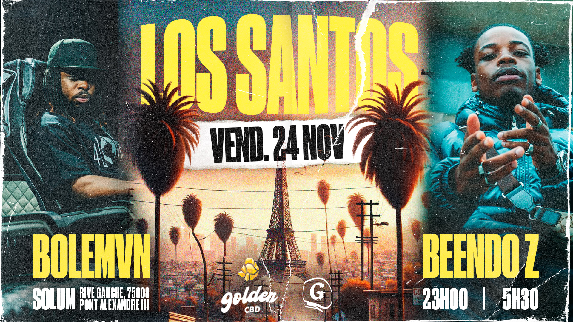 Los Santos Opening - Beendo Z X Bolemvn | @Solum.Paris