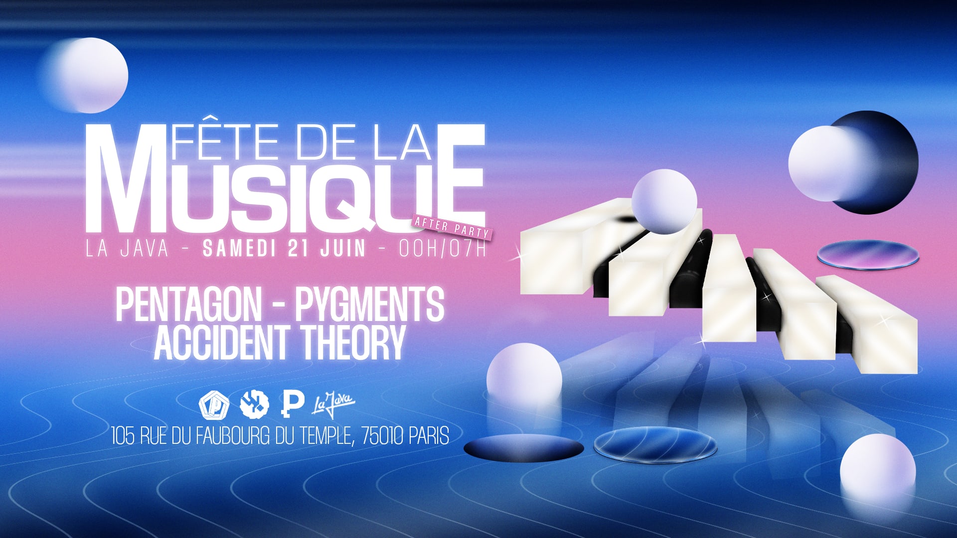 After Party Fdlm : Pentagon X Pygments X Accident Theory