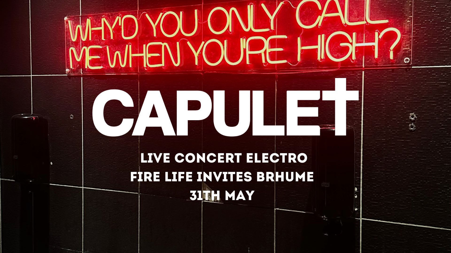 Live Concert Electro Capulet