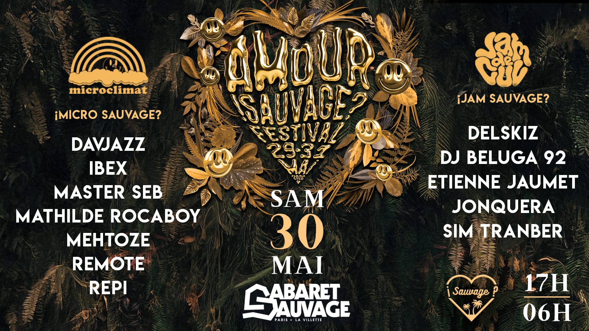 Microclimat+Jam De Cul• Jour 2 • ¡Amour Sauvage Festival #4?