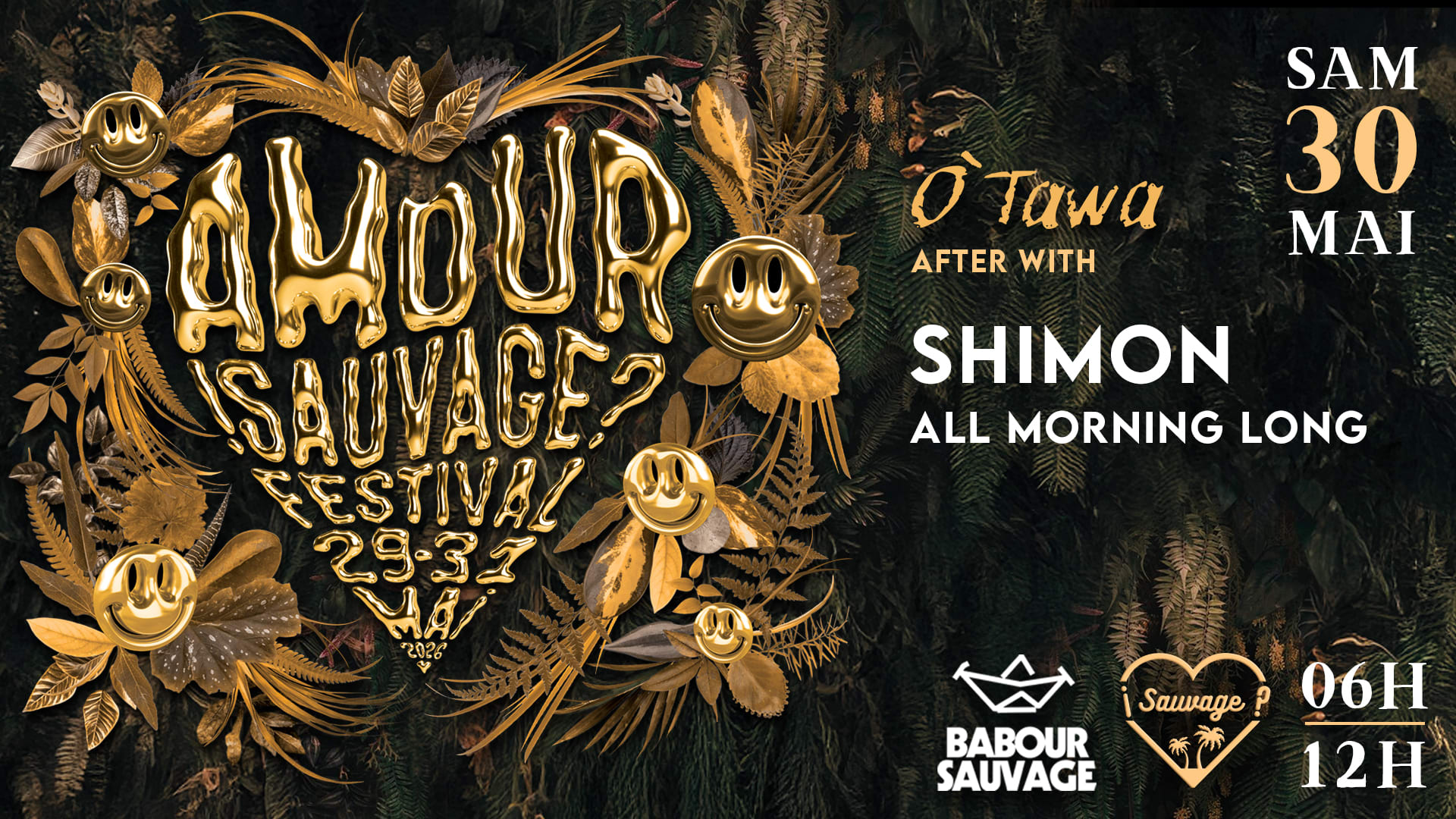 After O'tawa Sauvage 6h-12h · Sam 30.05