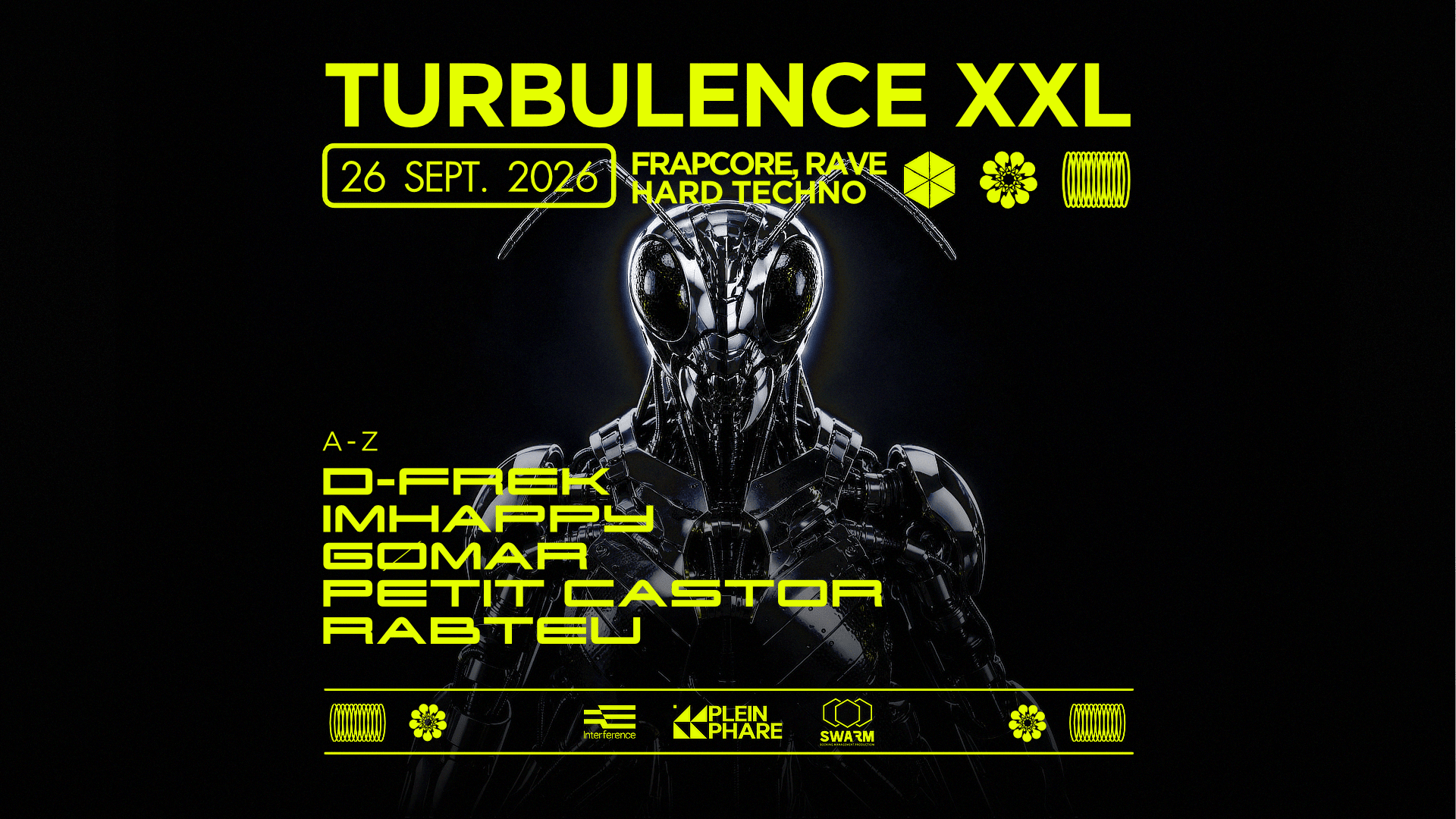 Turbulence Xxl Inv. Swarm (D-Frek, Imhappy, Rabteu & More)