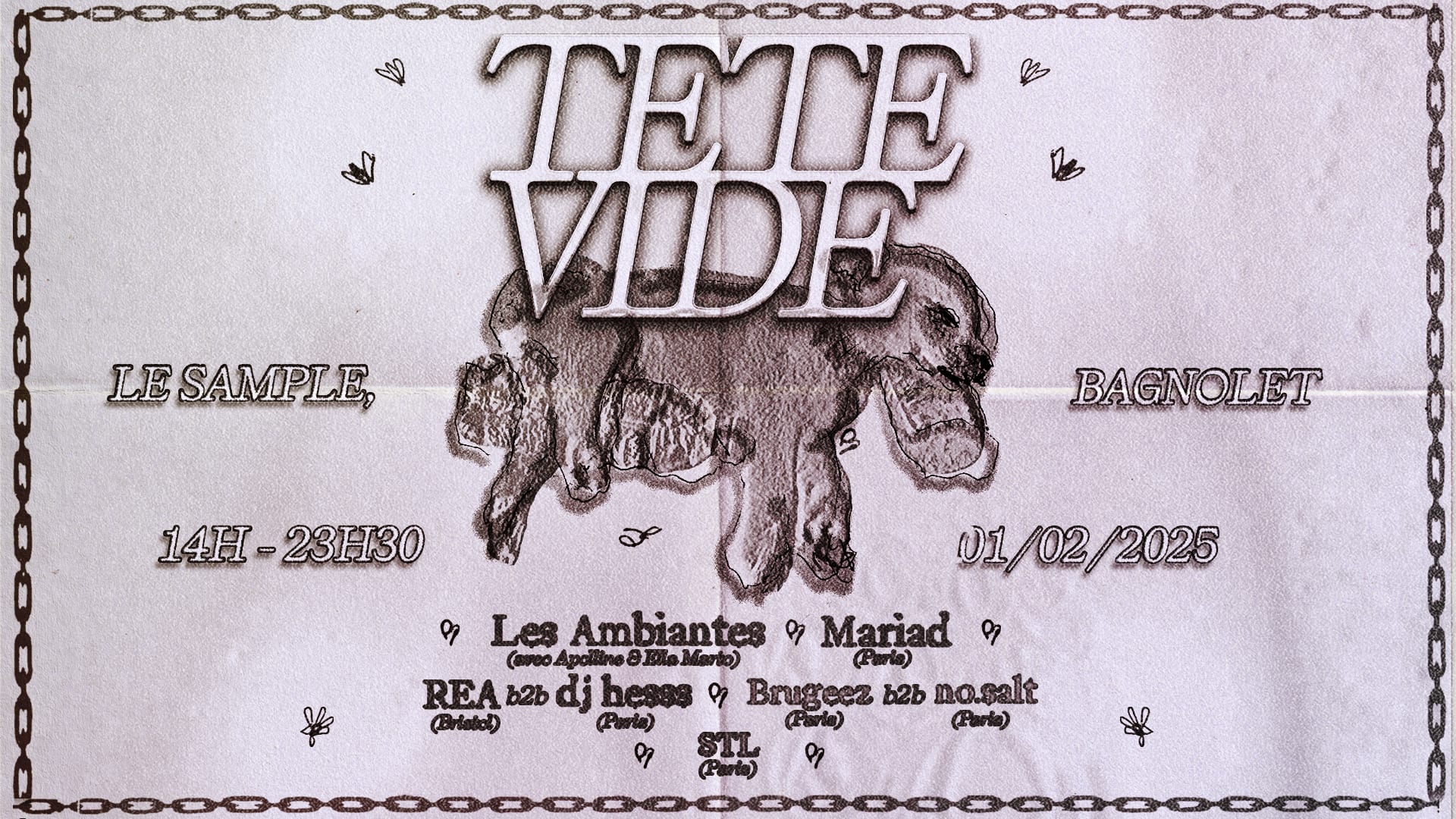 Tete Vide Au Sample : Les Ambiantes, Mariad, Rea & Residents