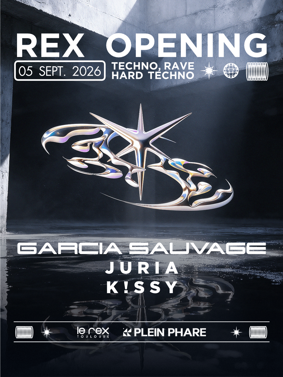Rex Techno Opening X Plein Phare *Entrée Gratuite