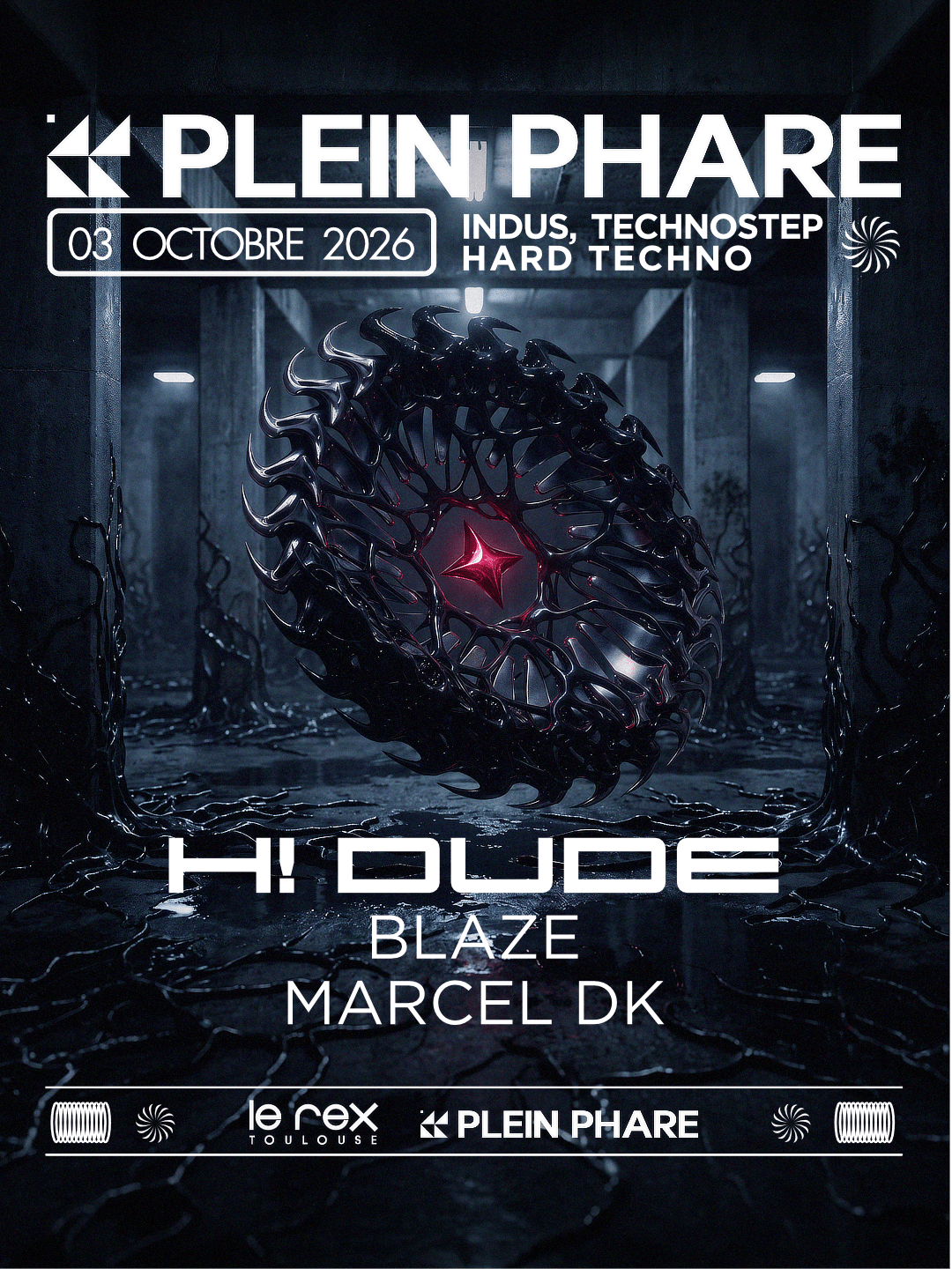 H! Dude, Blaze & Marcel Dk (Technostep, Hard Techno, Indus)