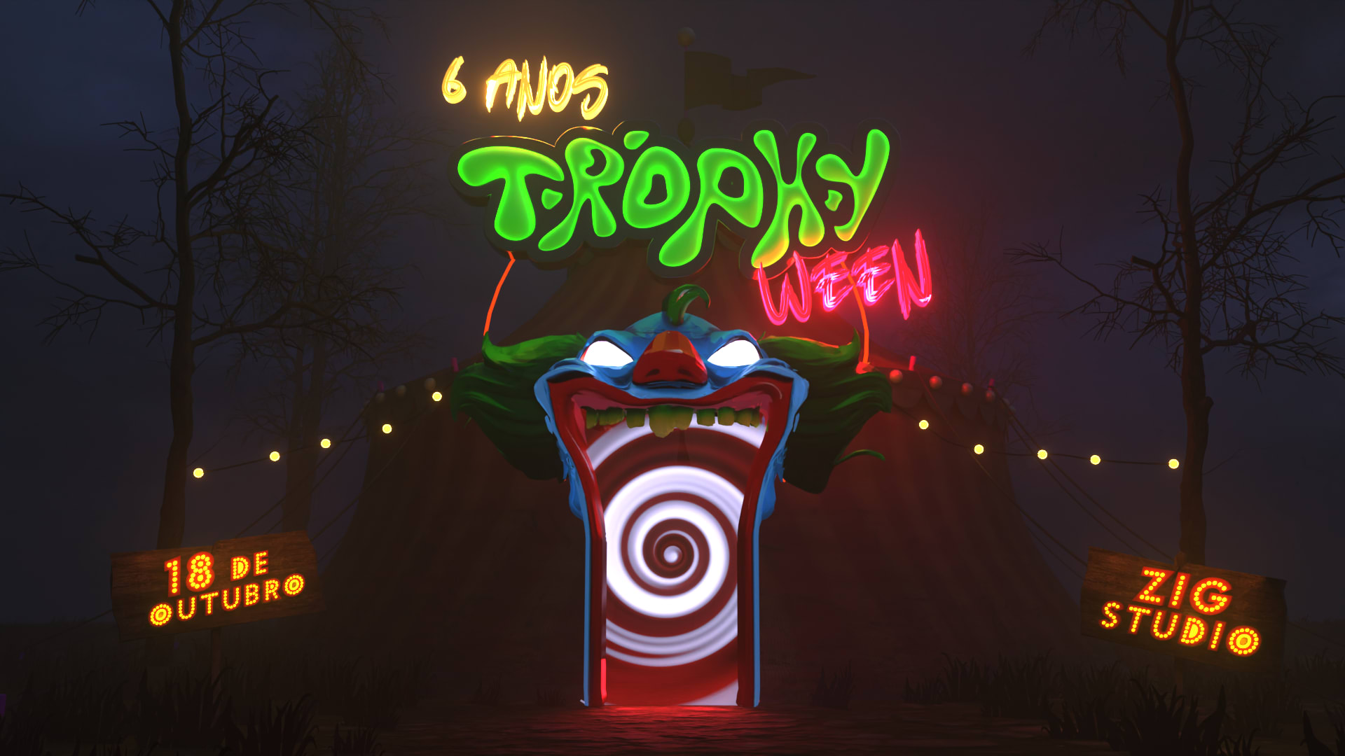 Trophy De 6 Anos: Halloween @ Zig Studio