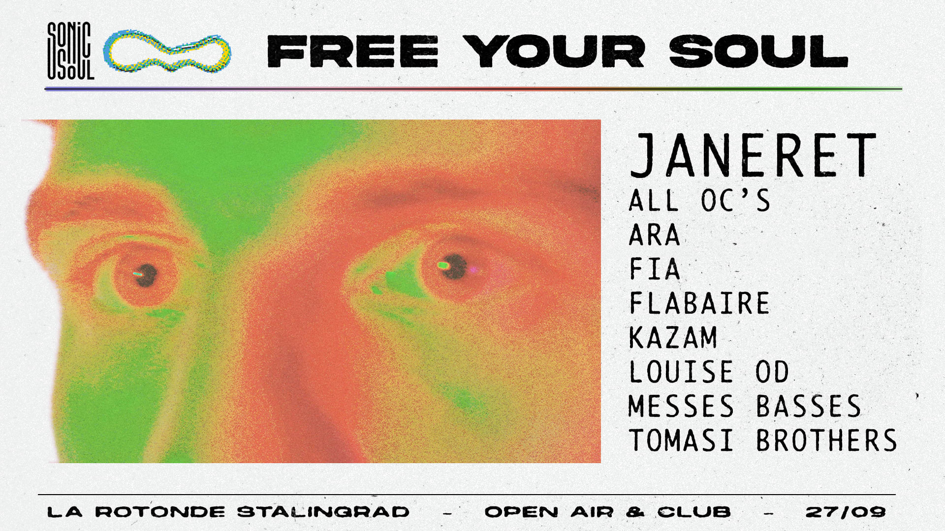 Free Your Soul W/ Janeret, Flabaire, Ara - Gratuit Avant 22h