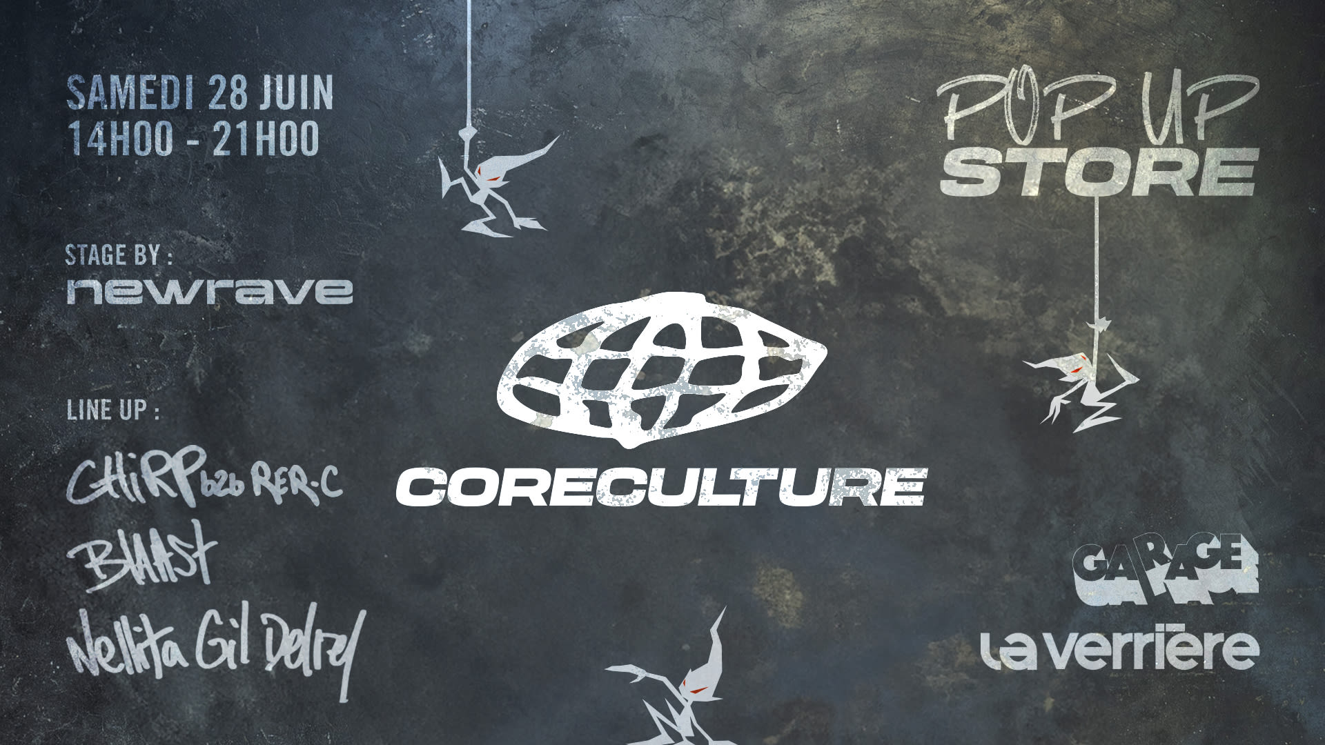 Newrave X Coreculture : Pop-Up Store